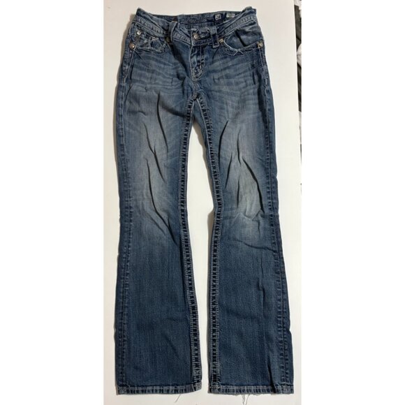 Miss Me Denim - Miss Me Women's Blue Boot Cut Jeans